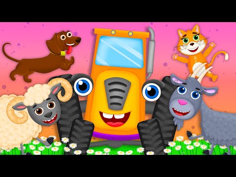 Traktor Tralalaktor veze zvířátka – Dětské Písně – SBÍRKA – S Láskou k Dětem