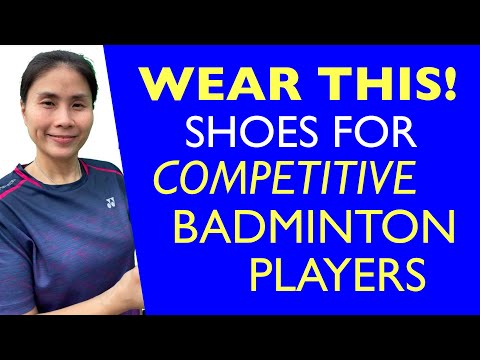 How to choose shoes for playing badminton