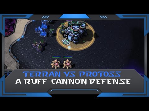 StarCraft 2 (RuFF Highlight): A RuFF Cannon Defense