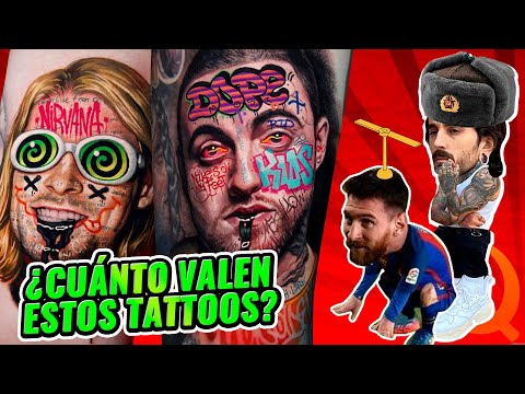 TATUAJES de MESSI, KURT COBAIN y MAC MILLER con MUCHA CALLE: MASHKOW
