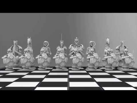 Df3D Creates Exquisite, High-End 3D Printed Chess Pieces Using Sla  Technology | Inkjet Forum Blog