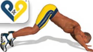 Flexiones Hindu para entrenamiento pecho tríceps y  hombros