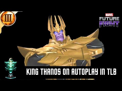 King Thanos Showcase on Auto in Timeline Battle | CTP Regen | Best PvP Character Right now in MFF?