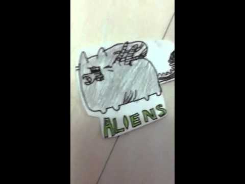 Pusheen stickers Ep.1 aliens