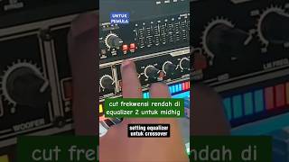 Download lagu TRIK equalizer dorong crossover dbx 224xl #audio #sound #settings #soundminiatur mp3