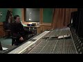 Mixing 'Wake Of The Dawn' at RAK Studios with Chris Potter.