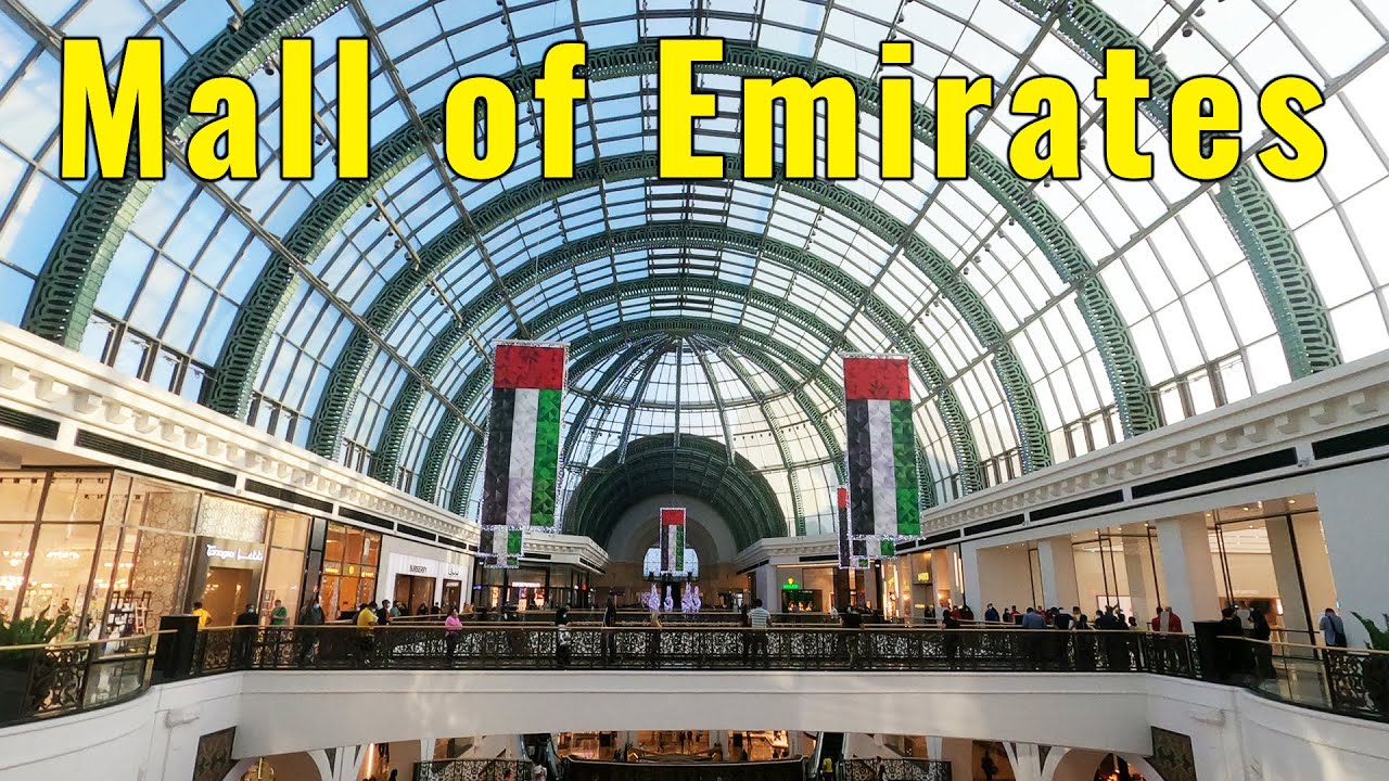 Embark on a walking tour of Mall of the Emirates.
