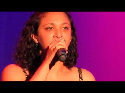 Rebekah Cruz singing 