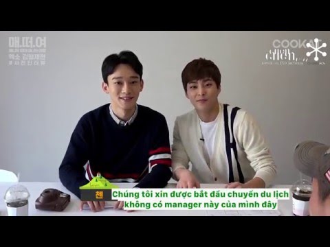 ChubbyMin Vietsub | Trip Without Manager - EXO Xiumin & Chen Ep.1
