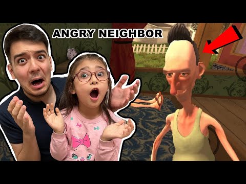 SİNİRLİ KOMŞU İLE TANIŞTIK 😱 - Angry Neighbor@ElifAselUmut