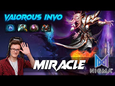 Nigma.MIRACLE VALOROUS INVOKER - Dota 2 Pro Gameplay [Watch & Learn]