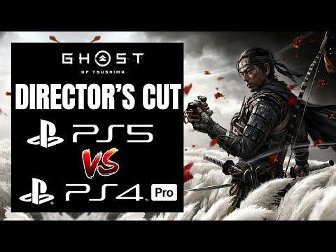 Ghost of Tsushima Director's Cut PS5 vs PS4 Pro - Frame Rate And Load Time Comparison