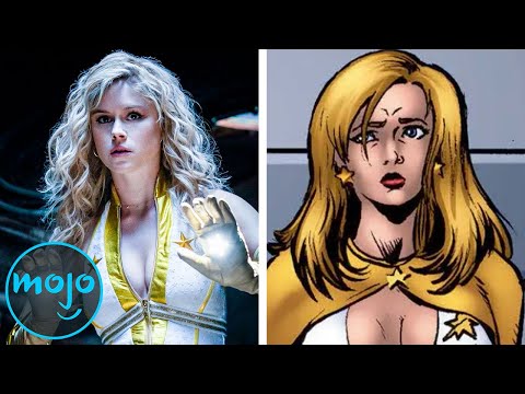 男孩們保留的10件事完全像漫畫一樣 (Top 10 Things The Boys Kept EXACTLY Like the Comics)