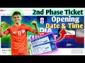 IND vs Kuwait 2nd Phase Tickets open date & Time.How to Book IND vs Kuwait Salt lake stadium tickets