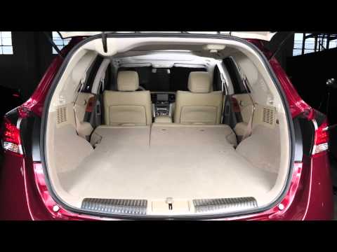 2012 NISSAN Murano - Folding Down the Rear Seats