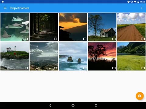 Project Camera Upload Video