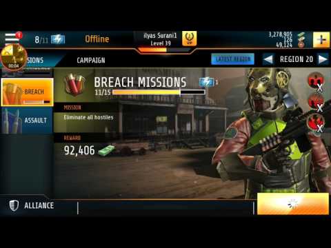 Kill Shot Bravo Region 20=12 Breach Mission Complete