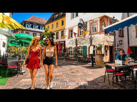 The Best Hidden Gem of Germany? 🇩🇪 Hirschhorn Walking Tour Fairytale Old Town & Castle