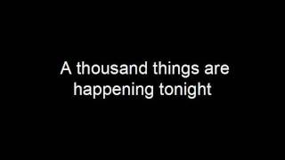 A Thousand Things - Christa Wells - lyrics