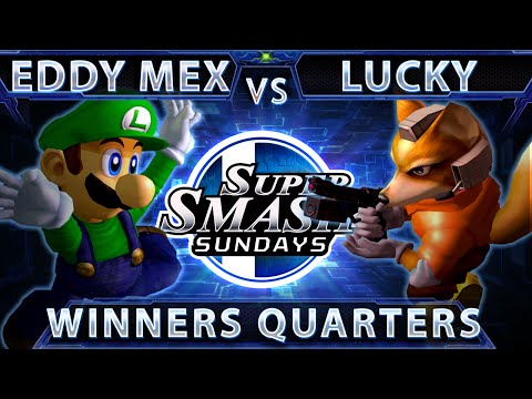 SSS 30 - XTR Eddy Mexico (Luigi) Vs. Lucky (Fox) SSBM Winners Quarters - Melee