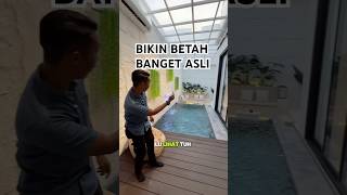 Asik Banget Ada Kolam Renangnya😍