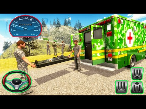 US Army Ambulance Driving Rescue Simulator 2020 - Android GamePlay - Army Games Android
