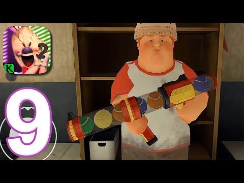 Ice Scream Episode 2 - Gameplay Walkthrough - How to Get Ball Gun & Beat Charlie Highest Score