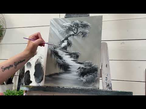 How To Paint FOLLOW YOUR HEART ♥️ Acrylic Painting Tutorial