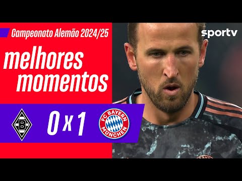 Gols e lances de Borussia Mönchengladbach x Bayern