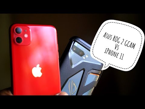 Asus ROG 2 with GCAM vs iPhone 11 still camera comparison.