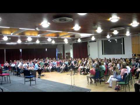 NYO vocal workshop with Pete Churchill