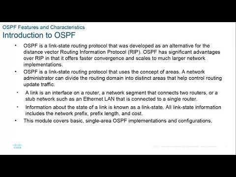 Cisco CCNA v7.0 ENSA modules 1-2 OSPF  2021SP