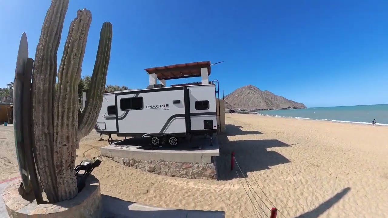 Kiki's RV Park palapa camping sites San Felipe Baja California