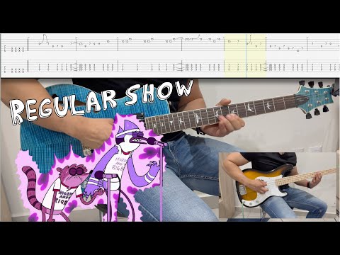 Regular Show - Keepin' It Cool (guitar cover + tabs)