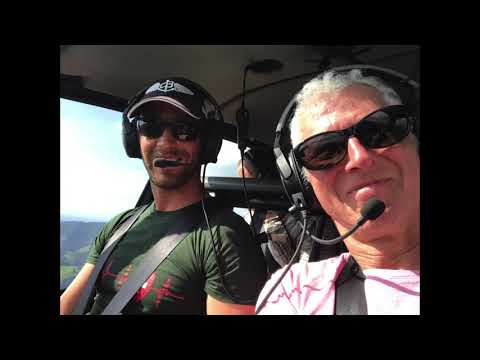 Heli-Flug mit Michi, Hampi, Rolf und Werni an den Klöntalersee (29.7.2020)