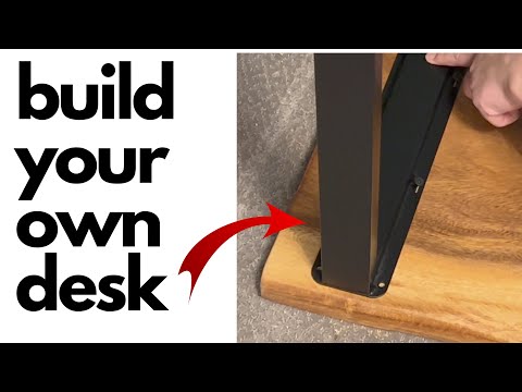 Build your own office desk on budget