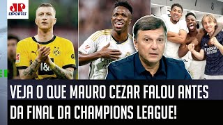 ‘Gente, se o Real Madrid for campeão da Champions contra o Dortmund, vai…’ Mauro Cezar fala tudo