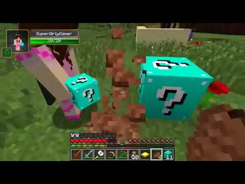 PopularMMOs Pat and Jen Minecraft SLITHER IO CHALLENGE GAMES Lucky Block Mod Modded Mini Game