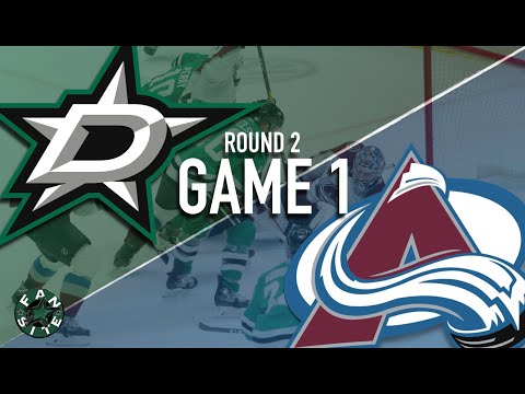 Dallas Stars vs Colorado Avalanche | Game 1 | Round 2, 2020 Stanley Cup Playoffs