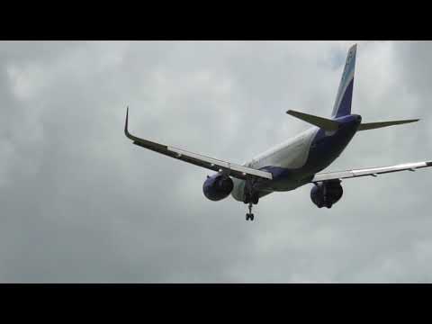 Indigo flight 6E2064 arrival from Delhi (DEL-VIDP) at Vadodara  (BDQ-VABO) Airport