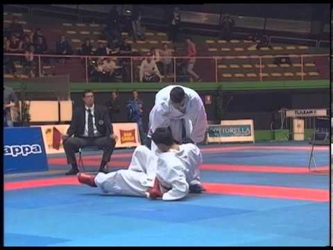 Campionato Italiano Assoluto di Karate - Kumite 2013 Finale 83 kg Fioravante - Maestri