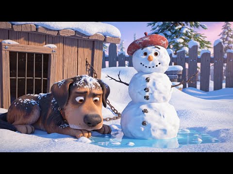 The Snowman and the Snowdog | Christmas Stories | Christmas Fairy Tales | New Animated Movie