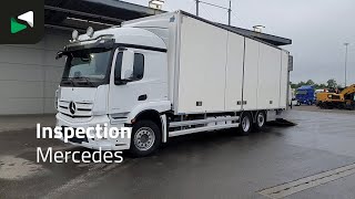 Camion fourgon Mercedes-Benz Actros 2546 Actros 6X2 Lift+steering Axle 2000kg Ladebordwand Au | Image 4 - Autoline