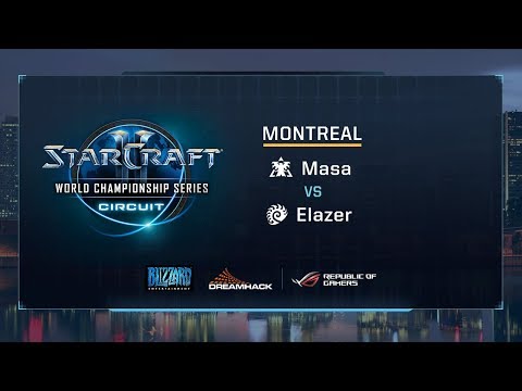 Masa vs Elazer TvZ - RO16 - WCS Montreal 2017 - StarCraft II