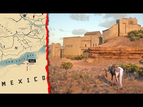 Red Dead Redemption 2: У грі знайшли прохід до Мексики