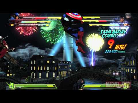 Marvel vs. Capcom 3 Gameplay Video #3