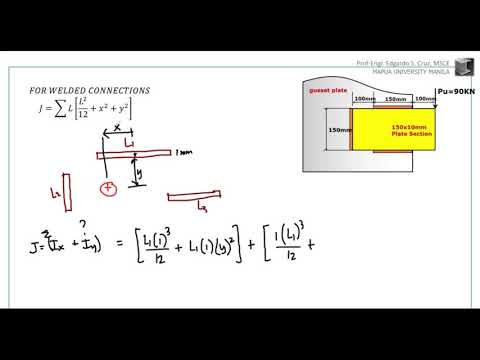 SM2F5 ECCENTRIC WELDED CONNECTION - SAMPLE PROBLEM 4
