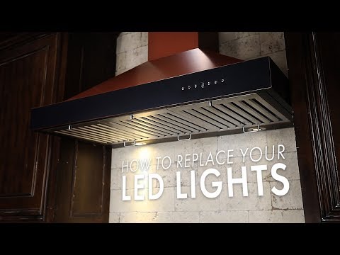 How to Replace the LED Lights on Your New ZLINE Range Hood