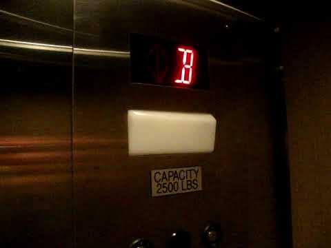 Modded Otis Lexan Traction Elevator At Hallmark Building Kansas City, Missouri