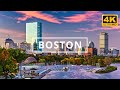 Boston, USA 🇺🇸 | 4K Drone Footage